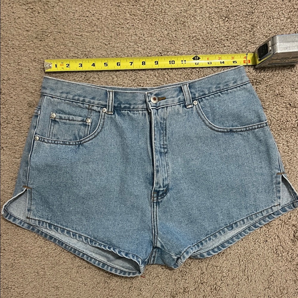 Classic Blue Denim Women's Jean Shorts